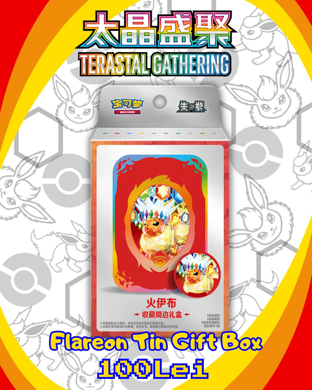 Eeveelution gift box tin