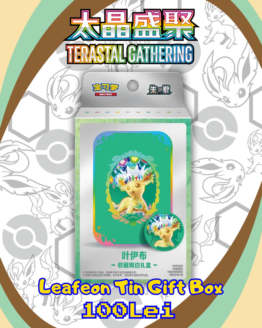 Eeveelution gift box tin