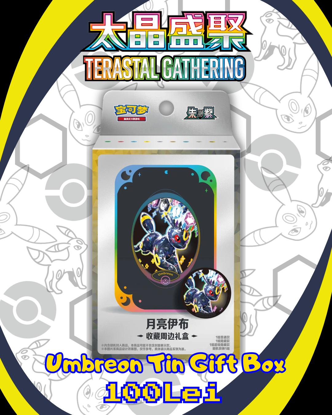 Eeveelution gift box tin